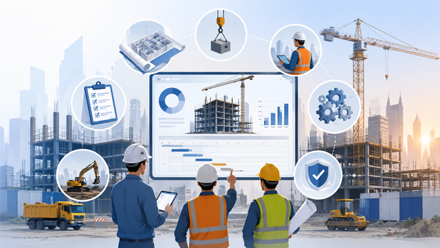 Integrated construction project management system