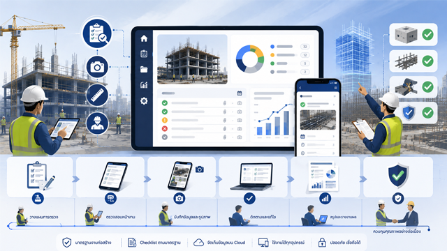 Construction quality inspection and management system