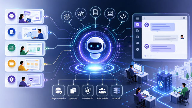 Internal enterprise AI platform